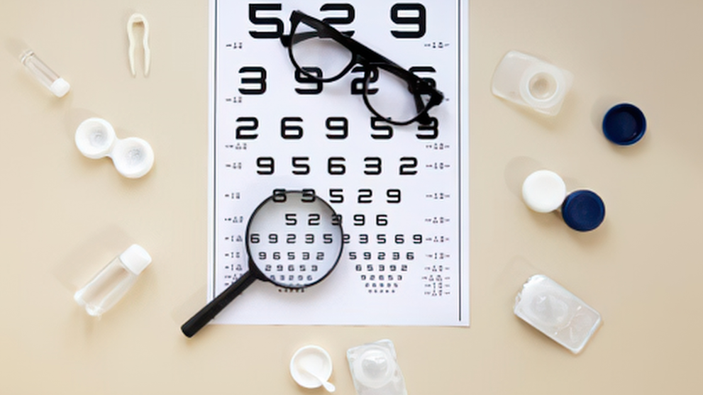 Eye Health Tools And Vision Chart