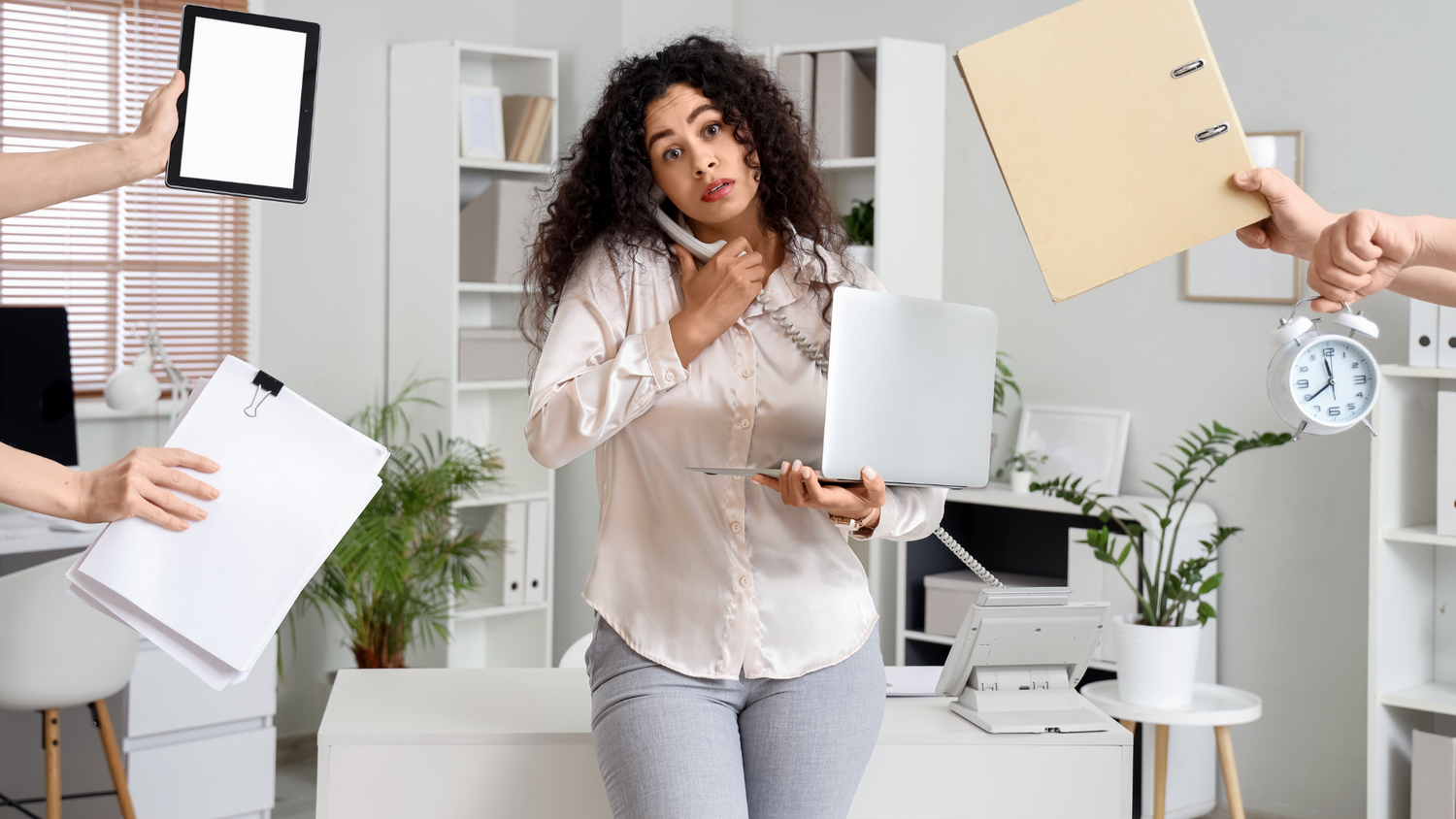 Overwhelmed Professional Needing Daily Cognitive Wellness Support