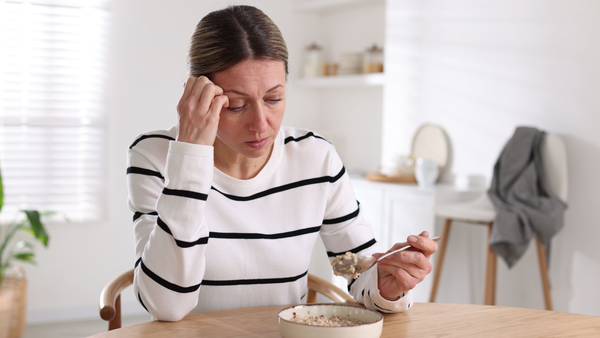 Woman Experiencing Low Appetite During GLP-1 Therapy 