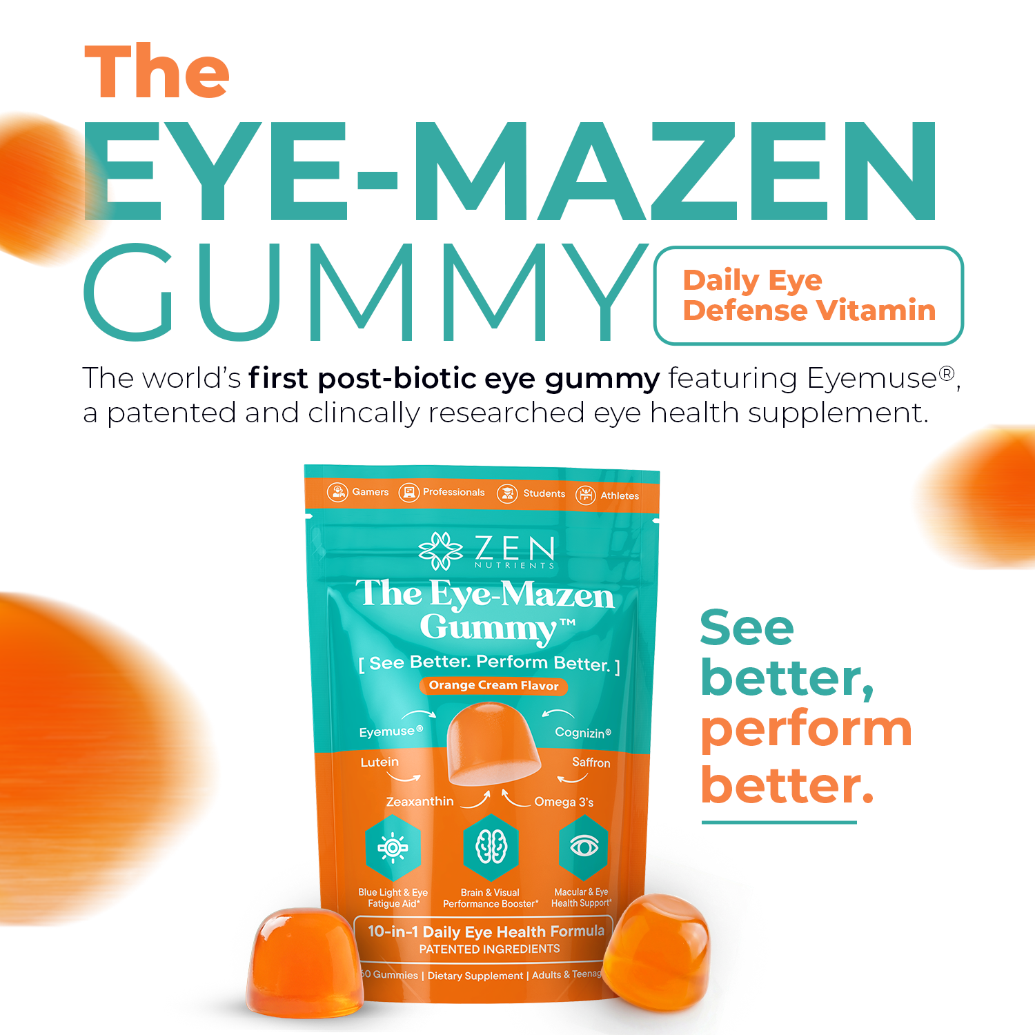 THE EYE-MAZEN GUMMY (Adult & Teens)