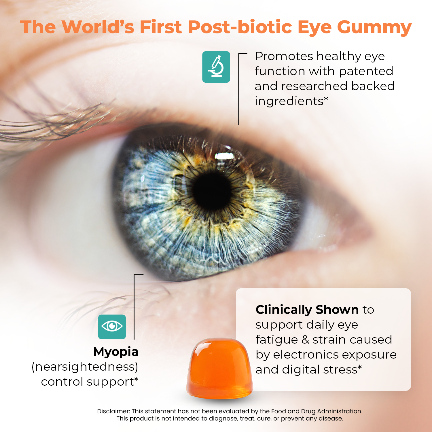 THE EYE-MAZEN GUMMY (Adult & Teens)