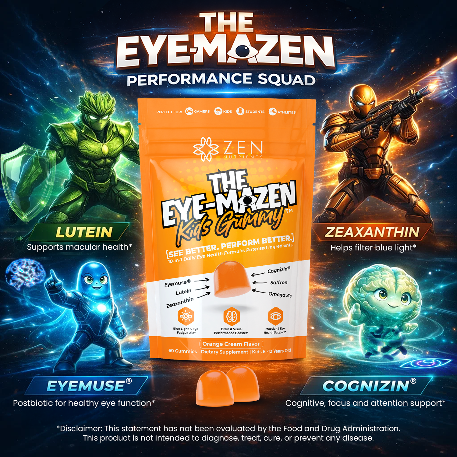 THE EYE-MAZEN GUMMY (Kids)