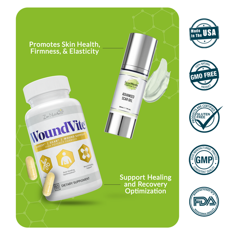 WoundVite® + ScarMedx Combo