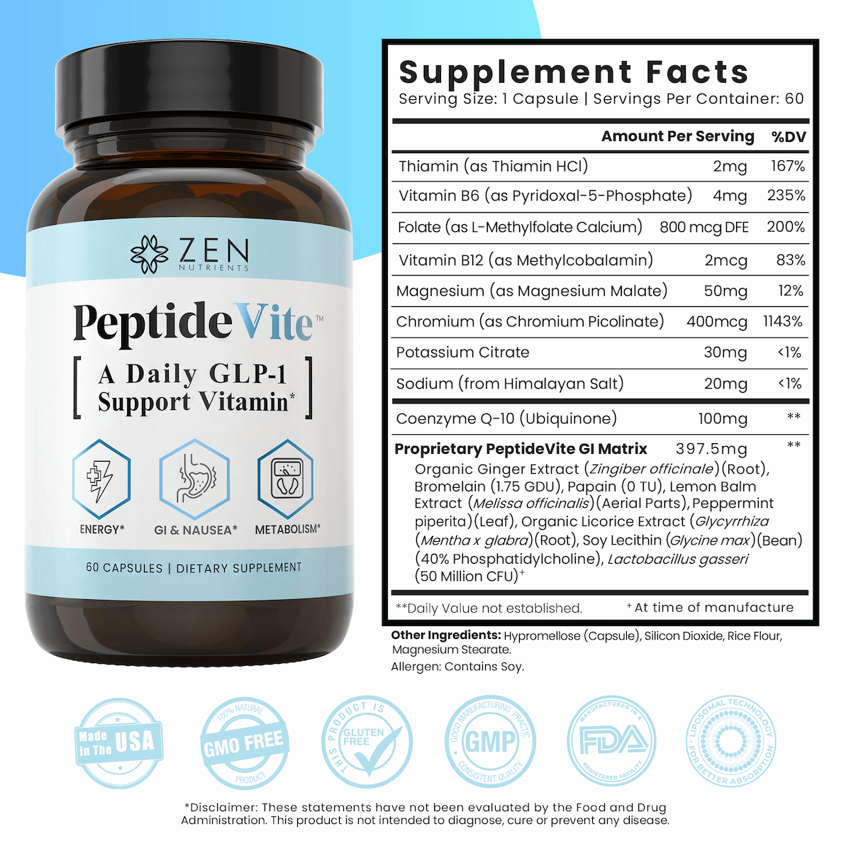 zen glp 1 powder Zen Nutrients, PeptideVite zen glp 1 powder Zen Nutrients, PeptideVite