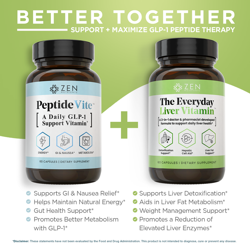 Zen Nutrients Peptide Vite and Liver Vitamin