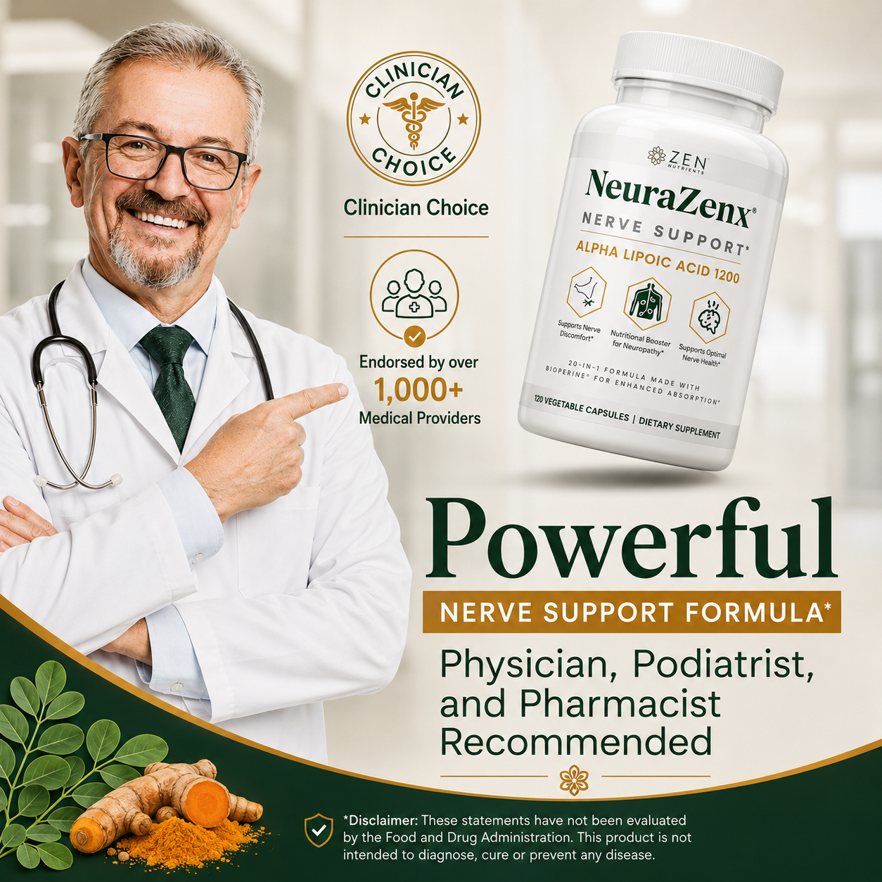 Neurazenx® with R-ALA Matrix | 1200mg